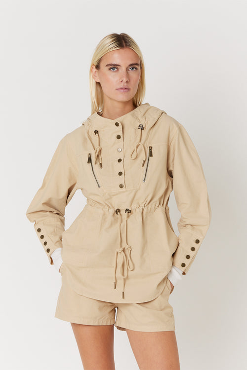 Parka Unie - Beige