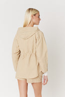 Parka Unie - Beige