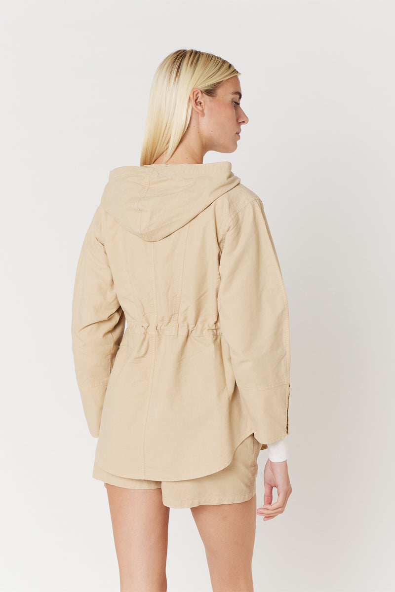 Parka Unie - Beige