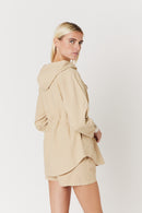 Parka Unie - Beige