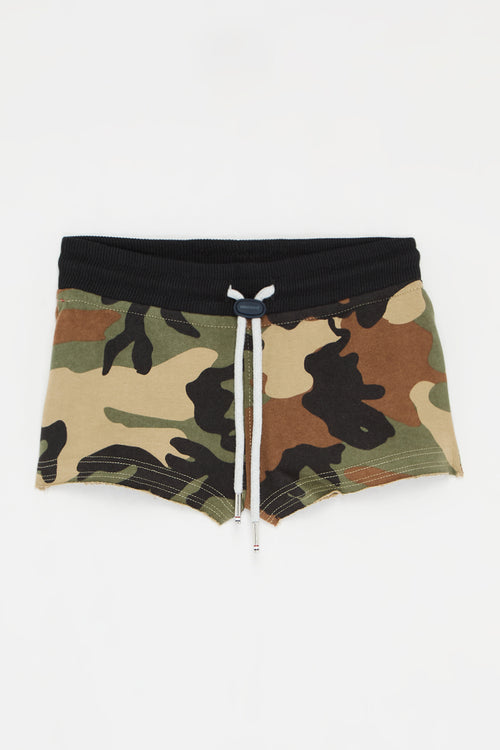 Mini-Short Shorty Print - Us Camo - Fille