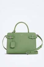 Sac À Main Moyen En Cuir Emilie - Vert