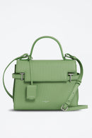Grand Sac À Main En Cuir Emilie - Vert