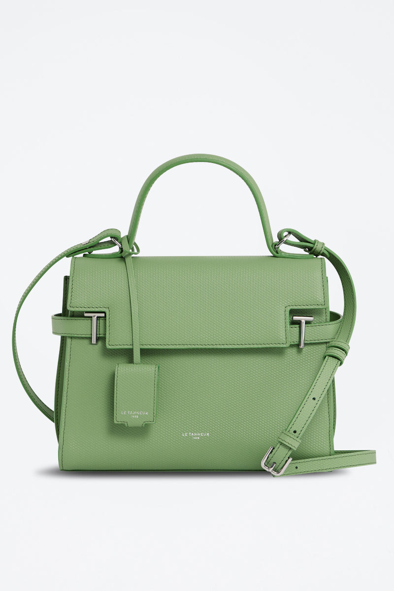 Grand Sac À Main En Cuir Emilie - Vert