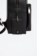 Le Tanneur - Sac À Dos Emile En Cuir - Noir