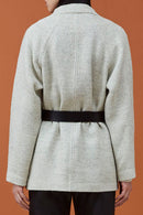 Veste En Laine Elvis - Gris Clair Chiné