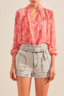 Red Blouse