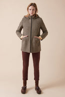 Manteau En Laine Lucerne - Camel