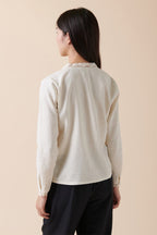 Linen Blouse Carda - Ecru