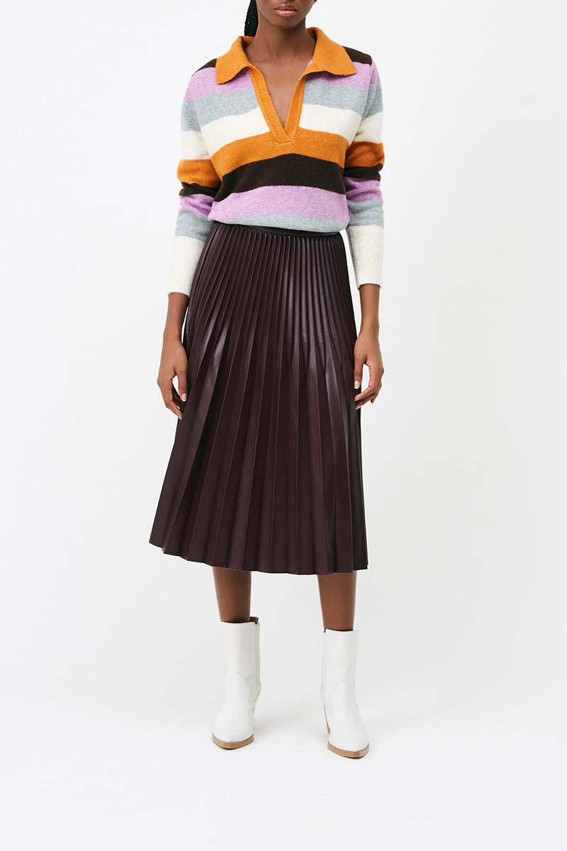 Suéter Piñata - Malva Y Gris Claro Heather