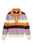 Suéter Piñata - Malva Y Gris Claro Heather