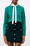 Jersey de lana Patrick - Verde oscuro