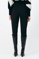 Pantalón Julio De Talle Alto - Negro