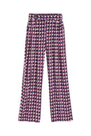 Pantalon Taille Haute John - Mauve
