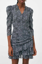 Vestido Recto Chirel - Gris