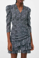 Vestido recto Chirel - Gris
