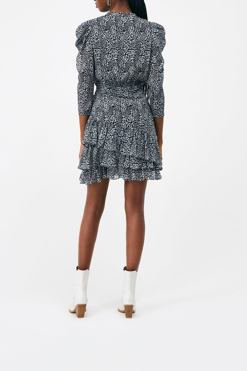 Vestido recto Chirel - Gris