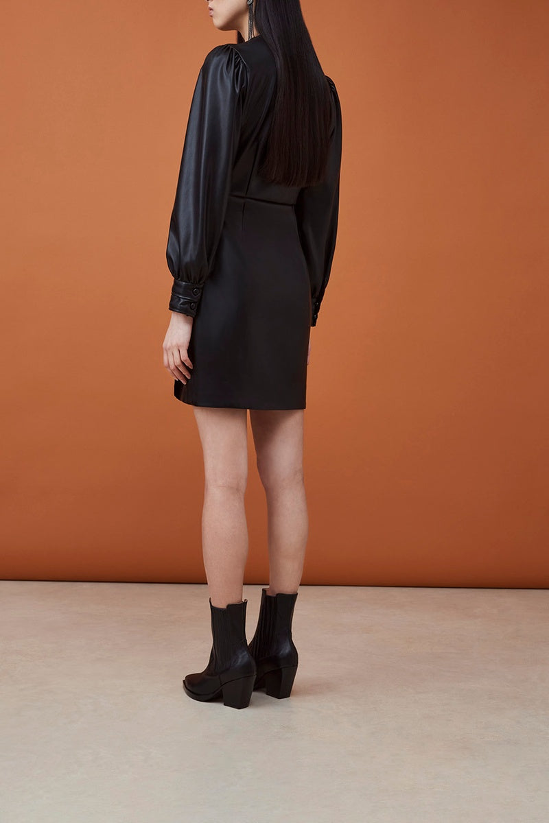 Robe Portefeuille Carol - Noir