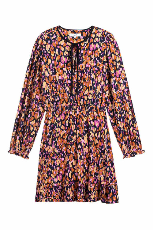 Vestido recto Cansel - Púrpura