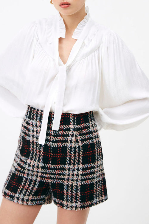 Wool Blouse - White