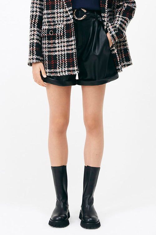 Bahia High Waisted Shorts - Black