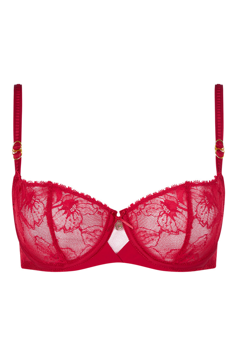 Chantelle - Soutien-Gorge Orchids - Rouge