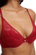Sujetador Ampliforme Orchids - Rojo