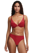 Sujetador Ampliforme Orchids - Rojo