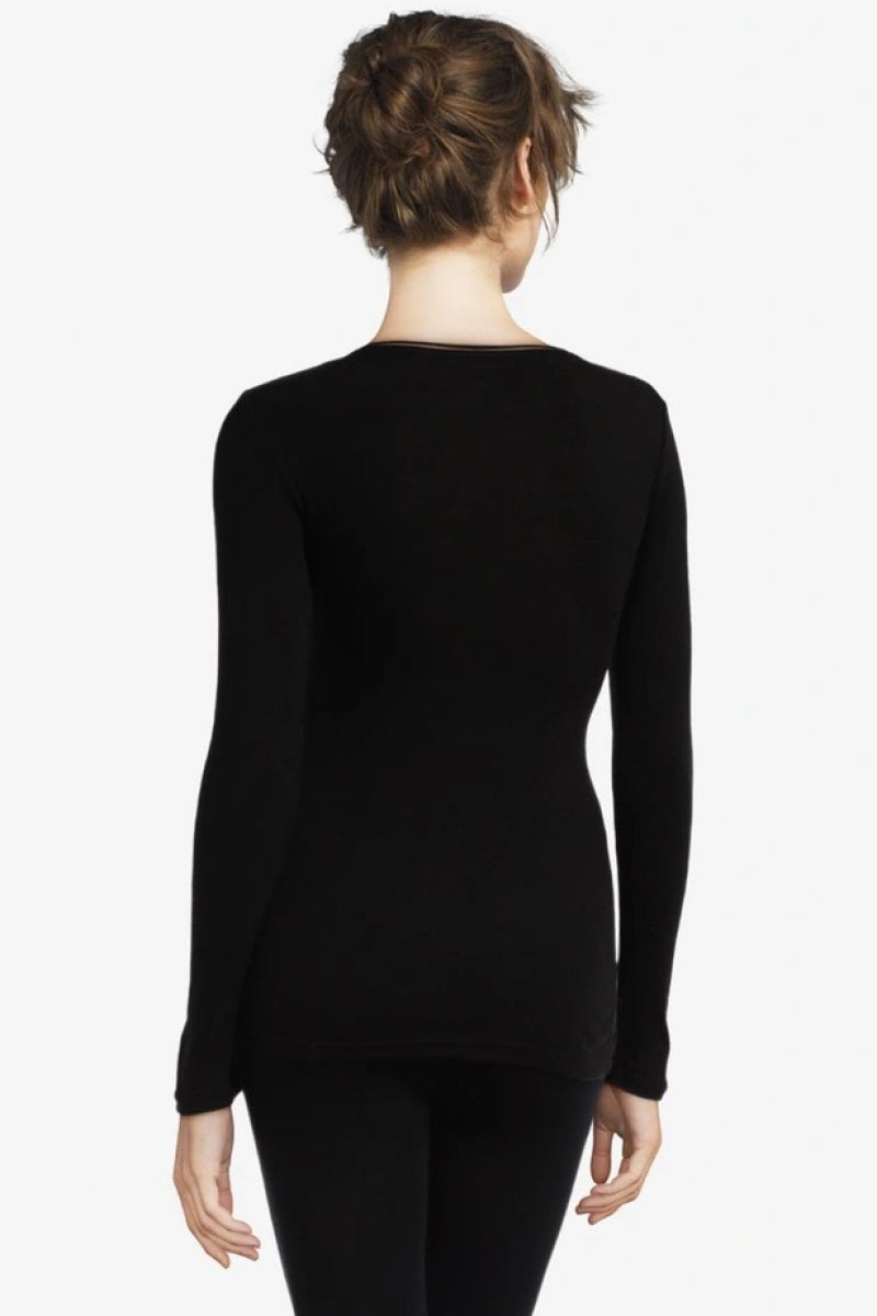 Chantelle - Camiseta Alba - Negro