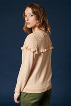 Karl Marc John - Jersey de lana de macadán y cachemira - Beige
