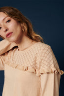 Karl Marc John - Jersey de lana de macadán y cachemira - Beige