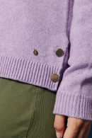 Karl Marc John - Jersey Mikael De Lana Y Cashmere - Malva