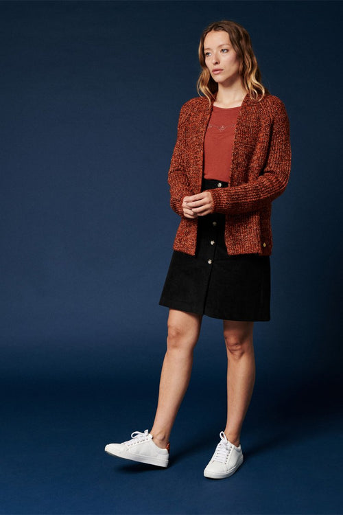 Karl Marc John - Monetia Chunky Knit Vest - Orange