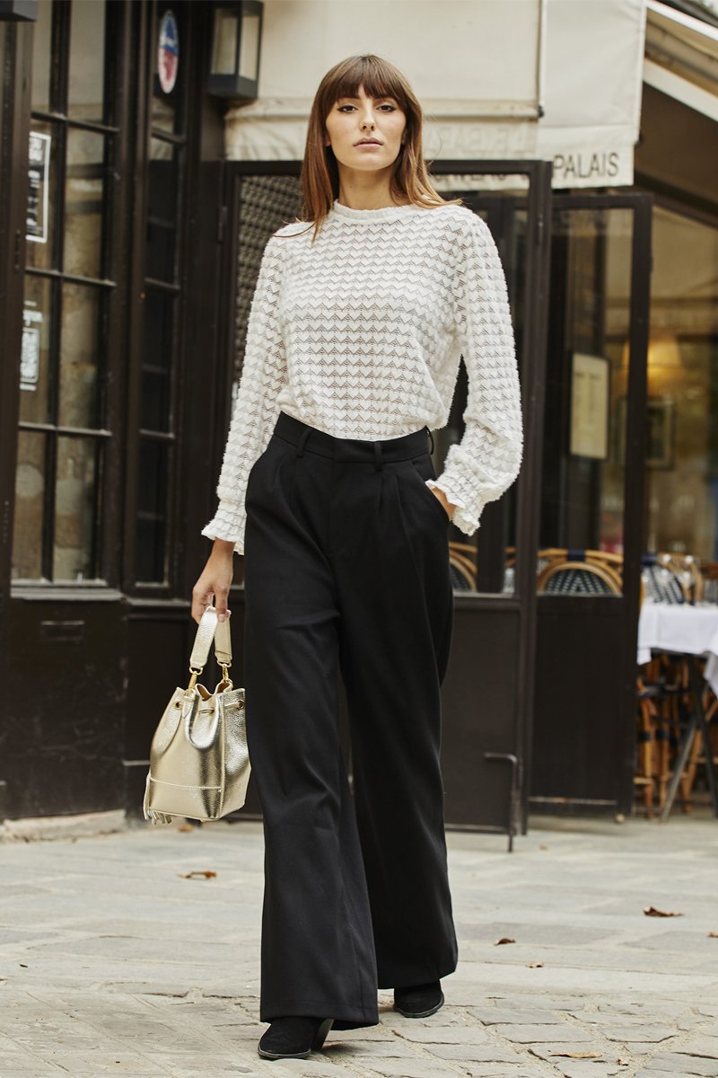 Karl Marc John - Philae High-Waisted Trousers - Black