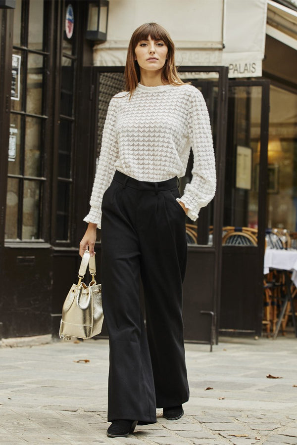 Karl Marc John - Pantalon Taille Haute Philae - Noir