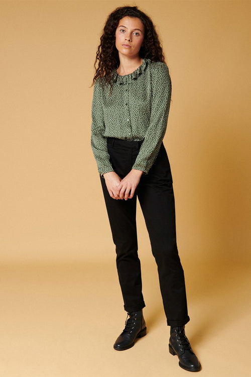 Karl Marc John - Paterne High Waist Trousers - Black