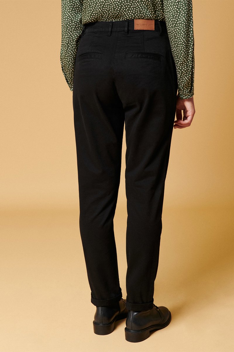 Karl Marc John - Paterne High-Waisted Trousers - Black