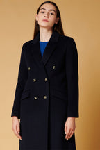 Karl Marc John - Lawson Wool Coat - Navy Blue