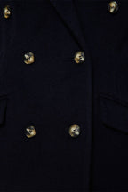 Karl Marc John - Lawson Wool Coat - Navy Blue