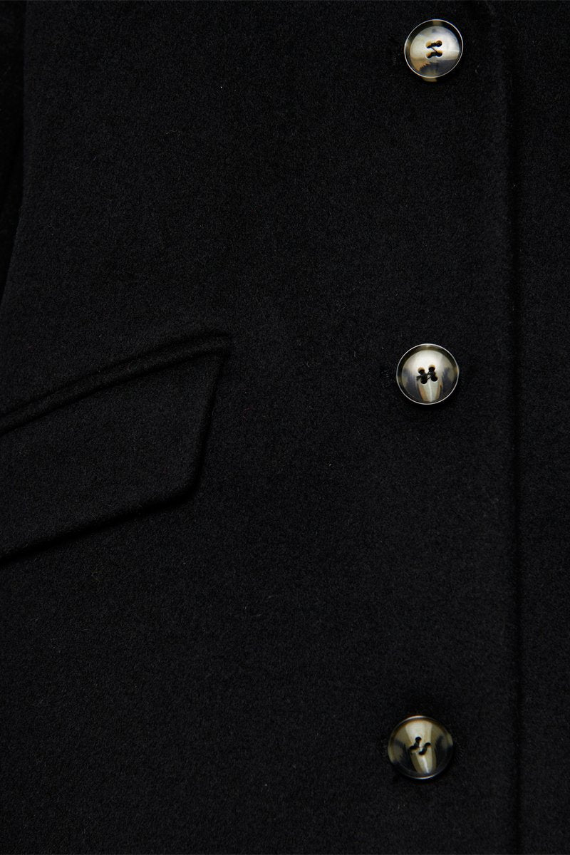 Karl Marc John - Manteau En Laine Leo - Noir