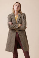 Manteau En Laine Laurent - Camel