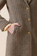Manteau En Laine Laurent - Camel