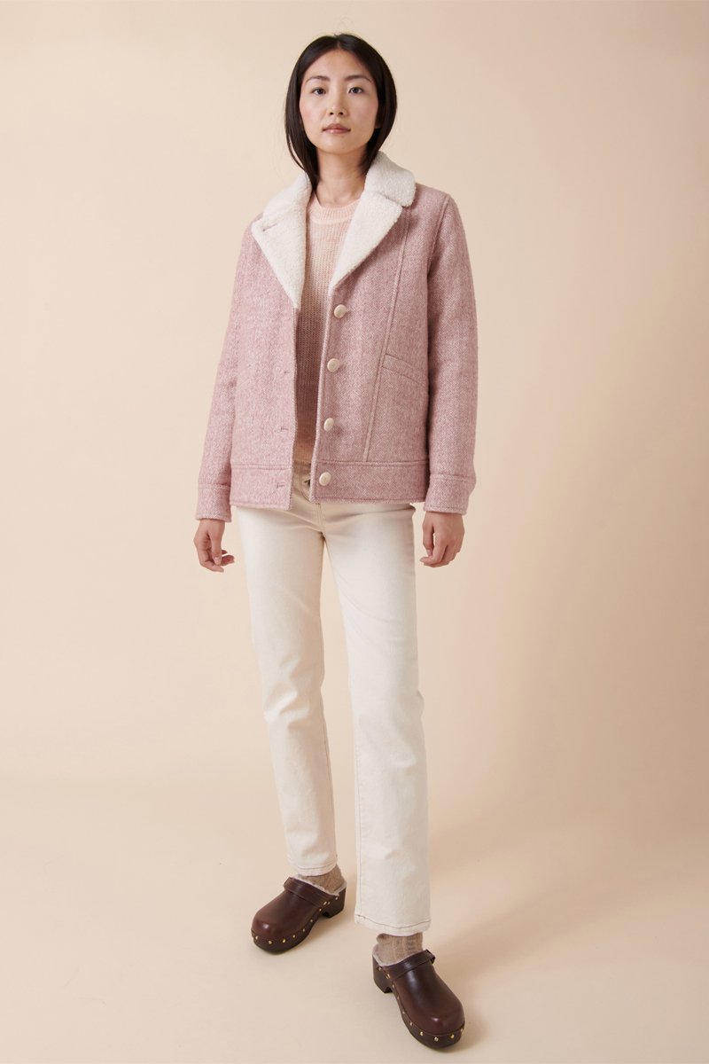 Karl Marc John - Loma Wool Jacket - Rose Chiné