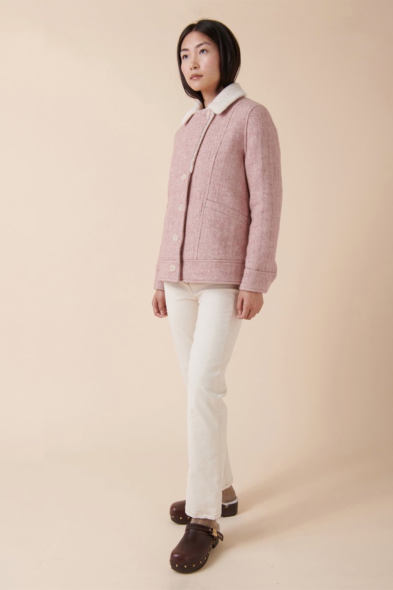 Karl Marc John - Loma Wool Jacket - Rose Chiné