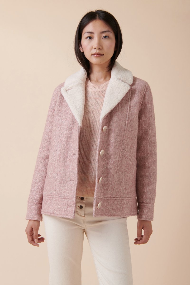 Karl Marc John - Loma Wool Jacket - Rose Chiné