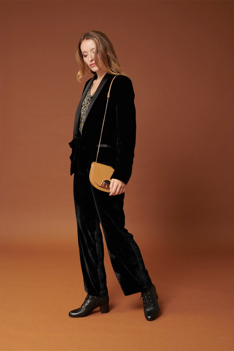 Karl Marc John - Chaqueta de Terciopelo Vahan - Negro