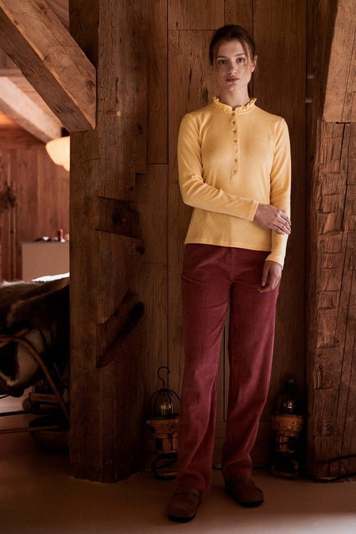 Karl Marc John - Alpine Top - Yellow