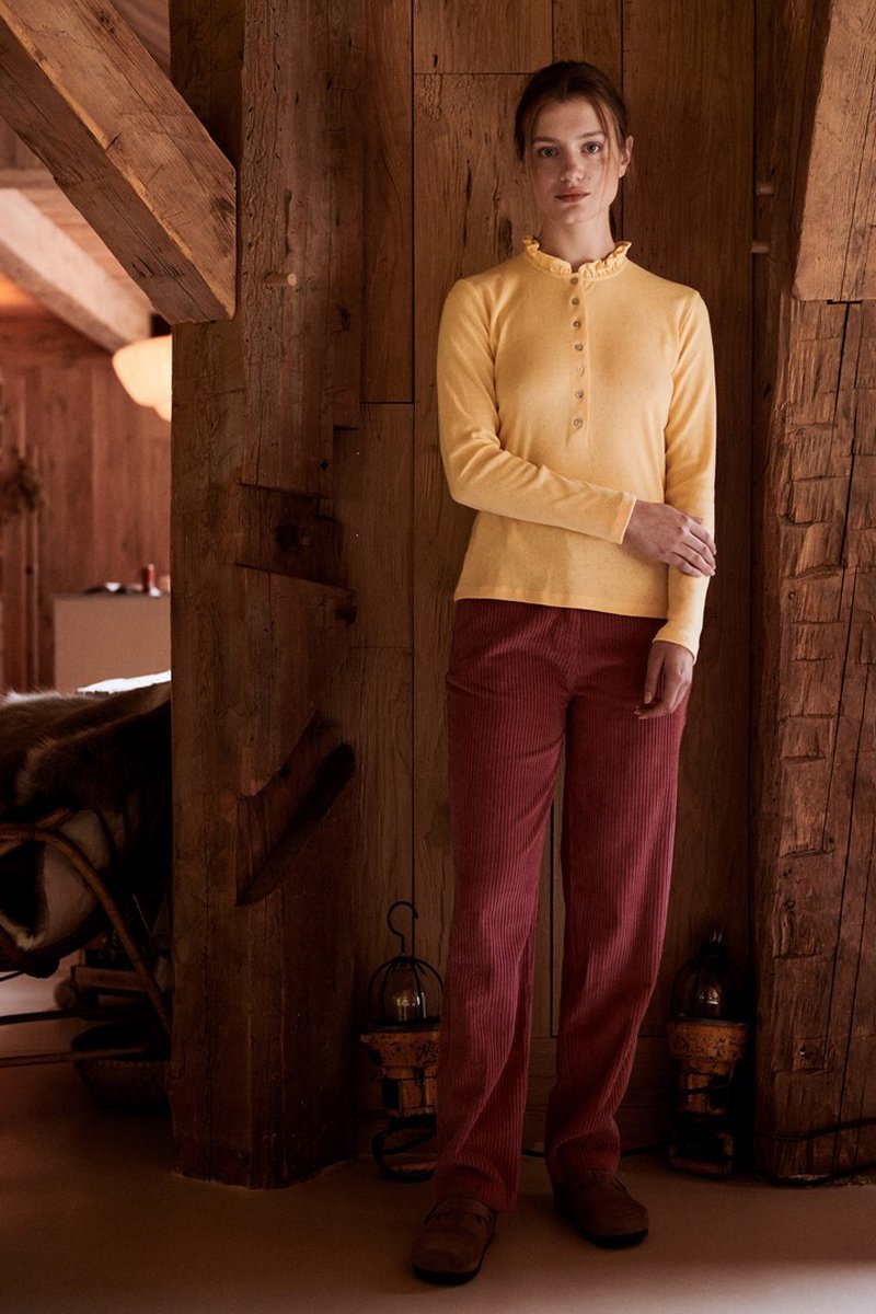 Karl Marc John - Camiseta alpina - Amarillo