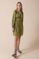 Karl Marc John - Robe Trapèze Roc - Vert Olive
