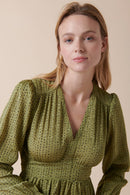 Karl Marc John - Robe Trapèze Roc - Vert Olive